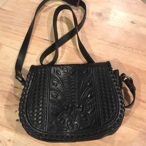 Patricia Nash black crossbody bag